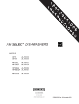 Hobart AM15 Dishwasher User manual