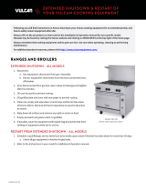 VULCAN & WOLF Ranges-Broilers Ext Operating instructions