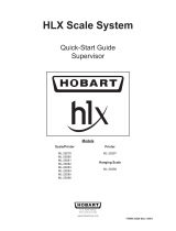 Hobart HLX Scale Supervisor Quick start guide