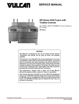 VULCAN & WOLFGR Series Fryer Gas Tridelta