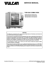 VULCAN & WOLF TCM Gas Combi Oven User manual