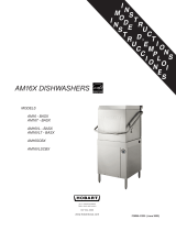 Hobart AM16X Dishwashers User manual