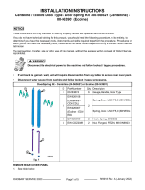 Centerline Centeline / Ecoline Door Type - Door Spring Kit Installation guide