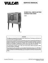 VULCAN & WOLF VC5ED Full Size Electric Convection Oven User manual
