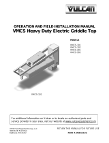 Vulcan VMCS-201 Owner's manual