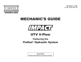 Western IMPACT UTV V-Plow #74360/77865 Mechanic's Guide