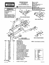 Western 1300 Mount #60940 Ford Ranger/Explorer 4x4 Parts List & Installation Instructions