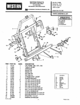 Western 1270 Mount #61605 Ford F-150 4x4 1992 & Later Parts List & Installation Instructions