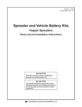 Western ICE BREAKER Spreader & Vehicle Battery Kits #65605-3 & 94680 Parts List & Installation Instructions