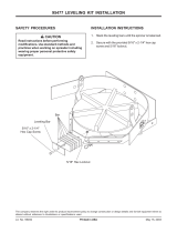 Western Spinner Leveling Kit #95477 Installation guide