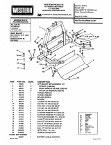 Western 1550 Mount Box #60470 Chevy/GMC "S" Series 4x4 Parts List & Installation Instructions