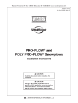 Western PRO-PLOW & Poly PRO-PLOW #60381 / 60390 / 60308 / 60655 / 62400 / 62450 / 67950 / 67951-2 / 64588 Installation guide