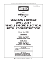 Western Harness Kit (3539) Chevy/GMC C4500/5500 (2003-__ ) Installation guide
