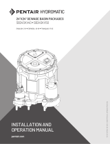 Hydromatic 24"x24" Sewage Basin Packages Owner's manual