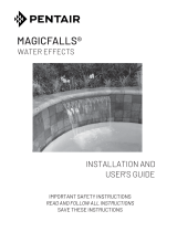 Pentair MagicFalls Water Effects User guide