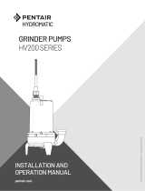Hydromatic HV200 Series Grinder Pumps Owner's manual
