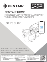 STA-RITE IntelliFlo3 and IntelliPro3 VSF Pool Pump User guide