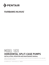 Fairbanks-nijhuis 1820 Horizontal Split Case Owner's manual