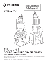 Hydromatic Dry Pit Solids Handling Pumps User manual