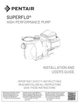 Pentair SuperFlo Owner's manual