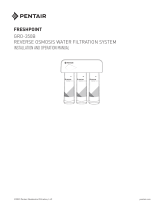 Freshpoint GRO-350B Reverse Osmosis Water Filtration System Owner's manual