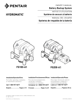 Hydromatic Battery Backup System Owner's manual