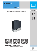 CAME BXV Installation guide