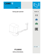 CAME FTL Installation guide