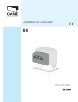 CAME BK Installation guide