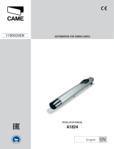 CAME AMICO 24V Installation guide