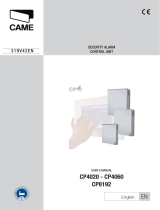 CAME CP User manual