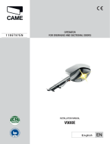 CAME V900 Installation guide