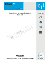 CAME AXL Installation guide