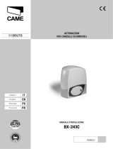 CAME BX-243C, BX-243C110 Installation guide