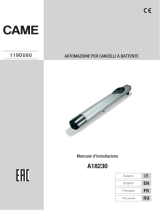 CAME AMICO 230V Installation guide