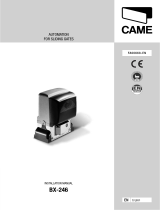 CAME BX-246 Installation guide