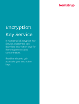 Kamstrup Encryption Key Service User guide