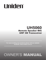 Uniden DC9222UH5060 Owner's manual