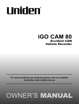 Uniden QV6002IGOCAM80 Owner's manual