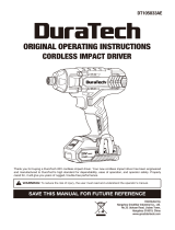 Duratech TD2802 Owner's manual