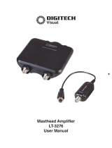DigiTech Masthead Amplifier User manual