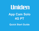 Uniden 2K 4G PT App Cam Solo PT Kit Owner's manual