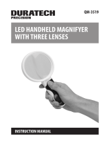 Duratech Precision QM-3519 LED Handheld Magnifyer Owner's manual