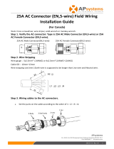APsystems 25A AC Connector User guide