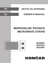 Koncar M20CM1 Owner's manual