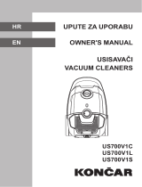 Koncar US700V1S Owner's manual