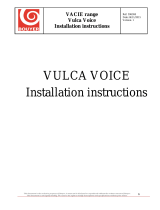 BOUYER VULCA VOICE User manual