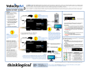 Thinklogical Velocitydvi System-3 Quick start guide