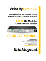 Thinklogical Velocitykvm T-4200 SDIXtreme 3G+ Module User manual