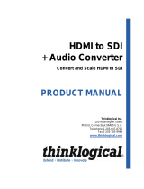 Thinklogical HDMI to SDI Converter User manual